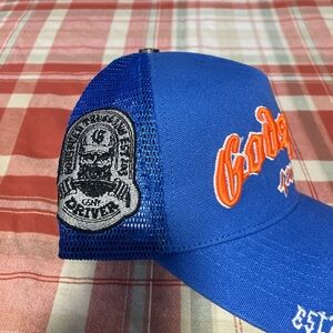 Godspeed Blue Mesh Cap for Men